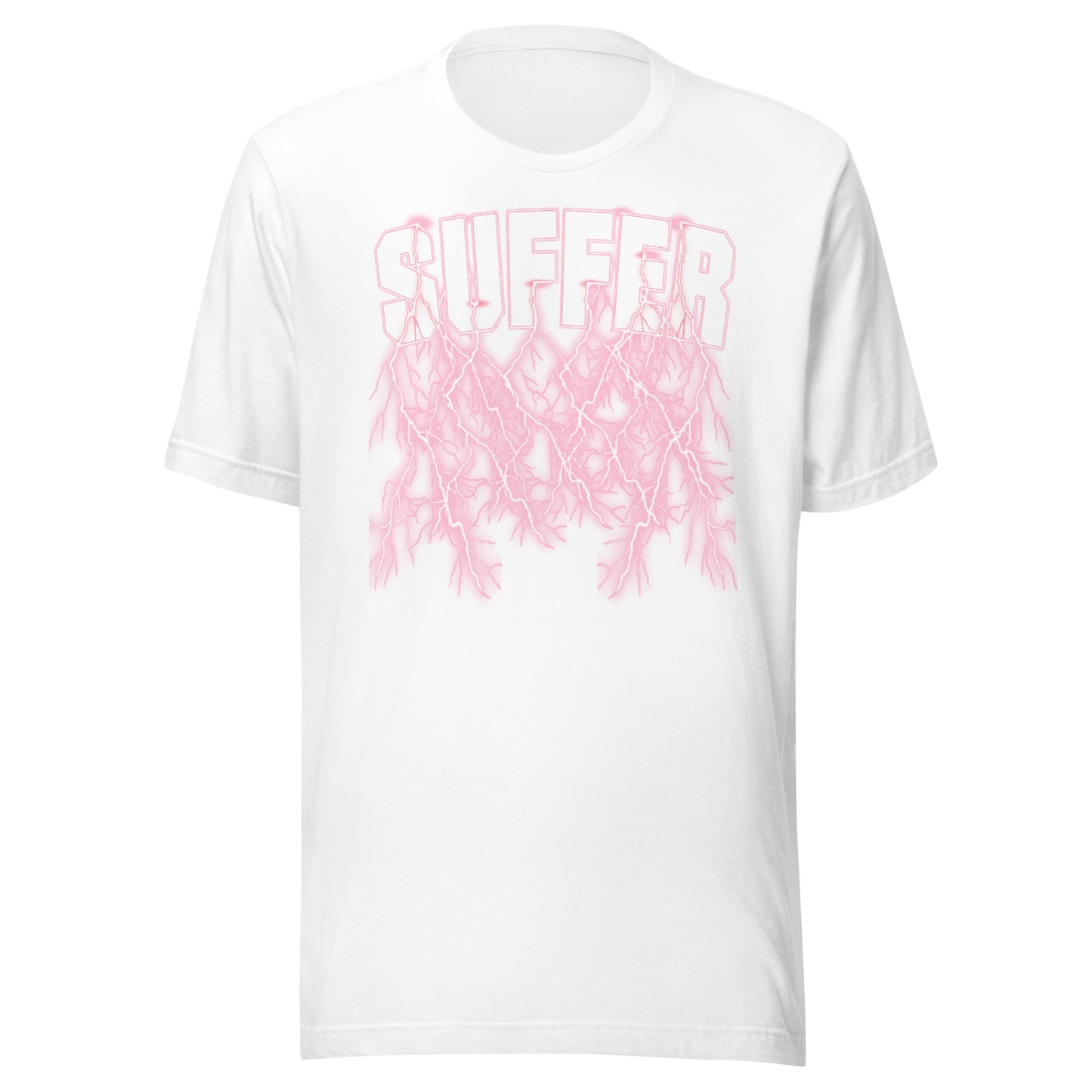 Red Suffer Lightning T-Shirt