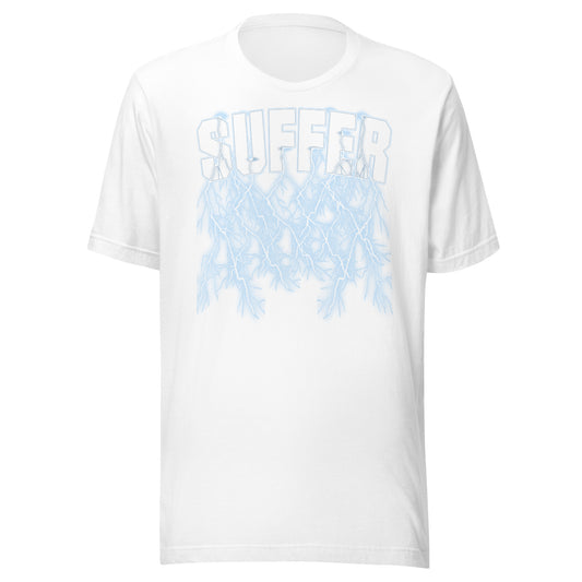 Blue Suffer Lightning T-Shirt