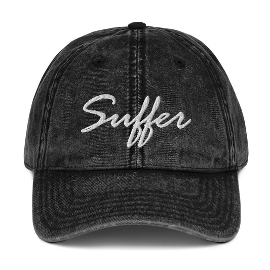 Suffer Sig Vintage Cotton Twill Cap