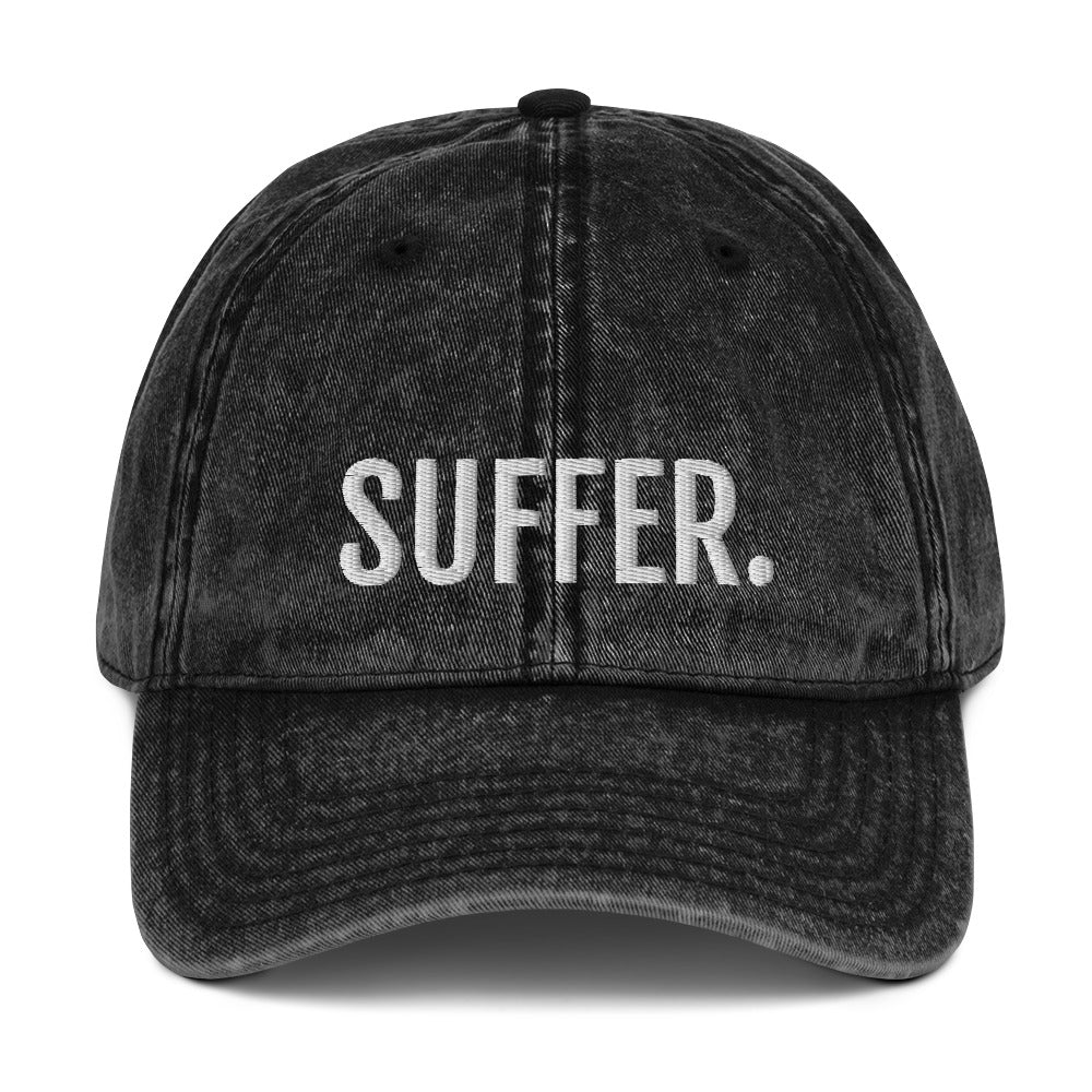 SUFFER. Vintage Cotton Twill Cap