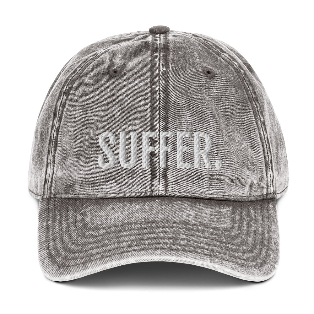 SUFFER. Vintage Cotton Twill Cap