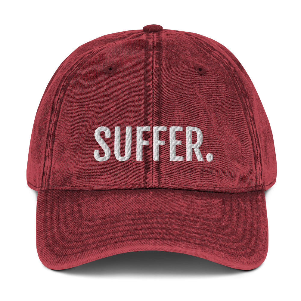 SUFFER. Vintage Cotton Twill Cap