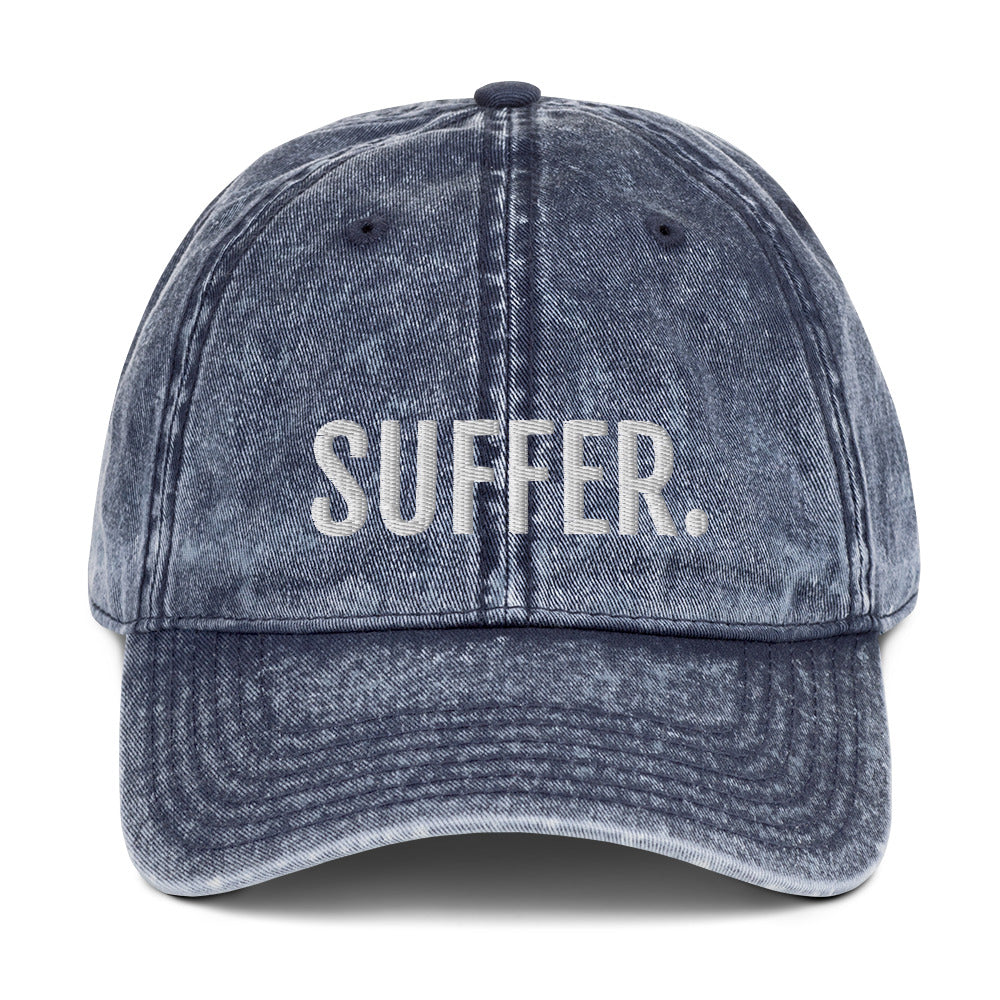 SUFFER. Vintage Cotton Twill Cap