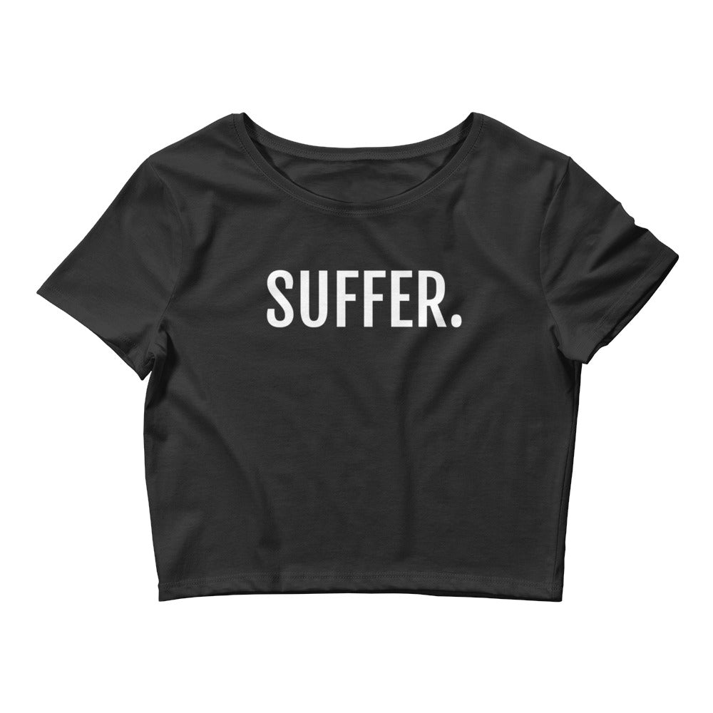 SUFFER. Women’s Crop Tee